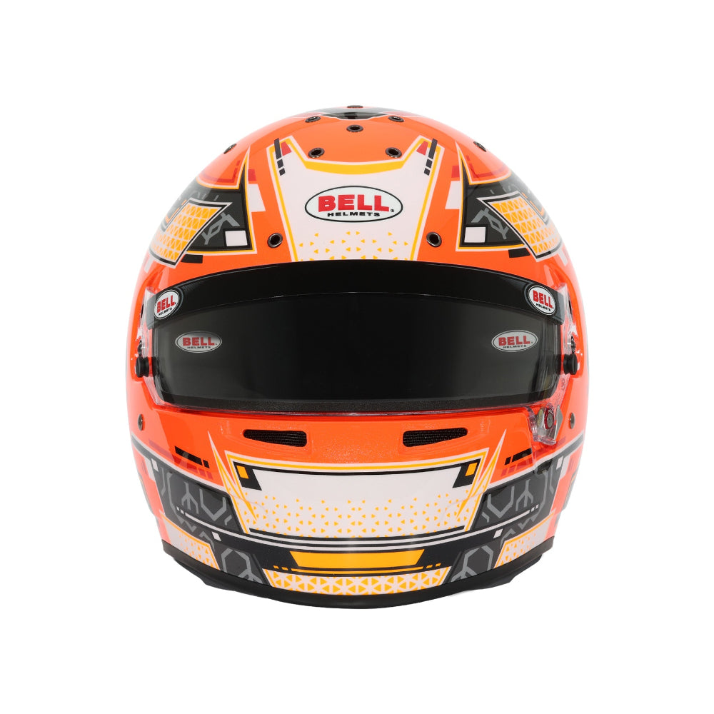 bell sports kinetic bike helmet Bell RS7-K PRO Stamina Anthracite/Yellow Kart Helmet - Snell K2025 | FIA | Free GIFT, FIA8878-2024 | Snell K2025
