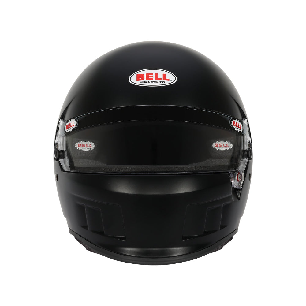 Bell XD-7 PRO Matte Black helmet front view with visor