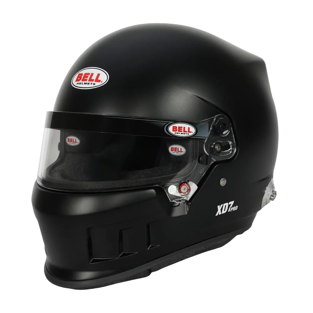 bell drop helmet 2013 Bell XD7 PRO Dirt Track & Open Wheel Racing Helmet - Snell SA2025, Snell SA2025 | White