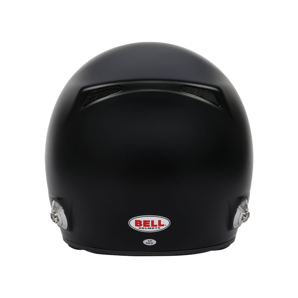 Bell XD-7 PRO Matte Black helmet rear view