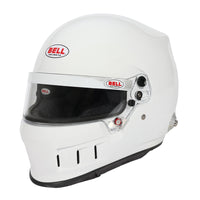 Thumbnail for Bell XD-7 PRO White racing helmet front angle view