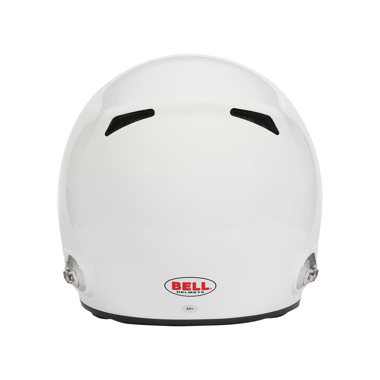 Bell XD-7 PRO White helmet rear view 
