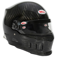 Thumbnail for Bell XD7 Ultra carbon fiber full face racing helmet angled front right with clear visor
