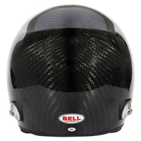 Thumbnail for Rear view of Bell XD7 Ultra carbon fiber helmet showing exposed carbon weave and rear vents