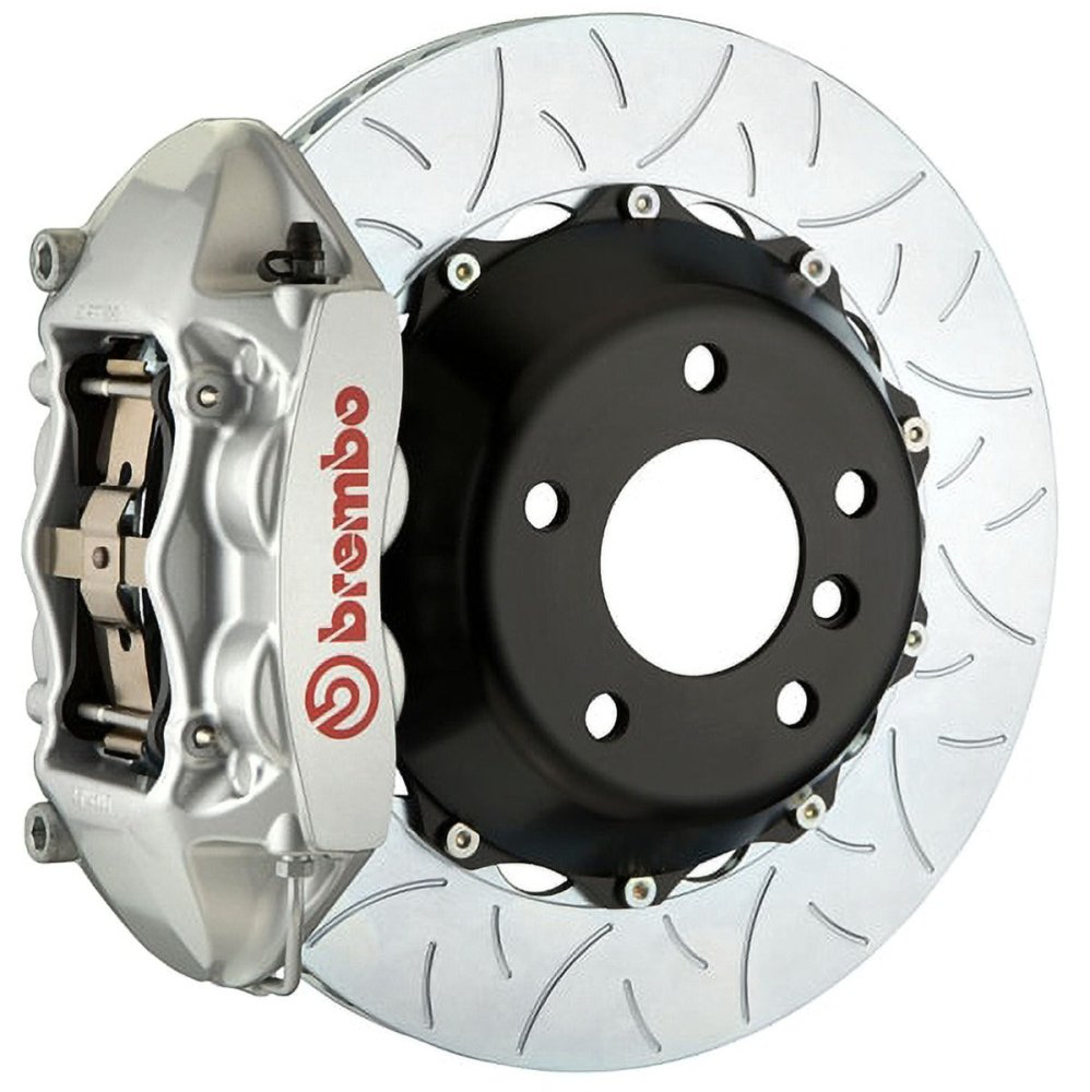 Brembo Brakes Front 332x32 Floating Rotors + Four Piston Calipers - Competition Motorsport