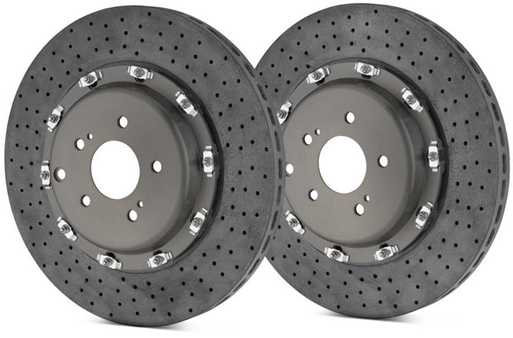 Brembo Brakes Rear 360x28 CCM-R + Four Piston GT-M Calipers - Competition Motorsport