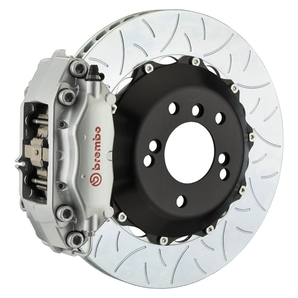 Brembo Rear 345x28 Rotors + Four Piston Calipers (2-Piece) - Competition Motorsport