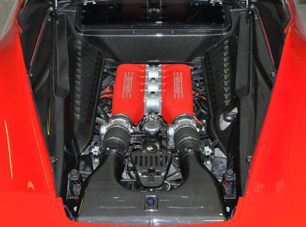 C3 Carbon Ferrari 458 Carbon Fiber Complete Engine Bay - Competition Motorsport