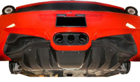 Thumbnail for C3 Carbon Ferrari 458 Carbon Fiber Rear Fog Light Trim - Competition Motorsport