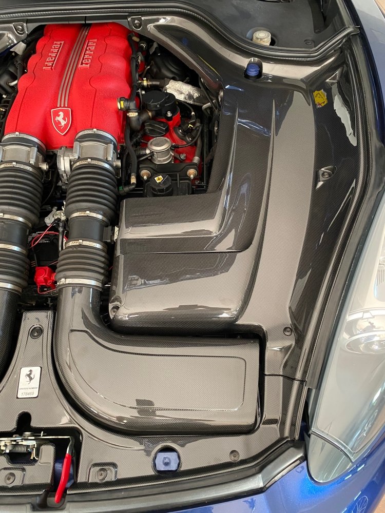 C3 Carbon Ferrari California Carbon Fiber Engine Bay - Competition Motorsport