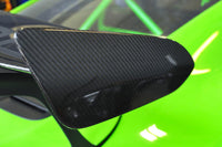 Thumbnail for C3 Carbon Porsche GT3 RS Carbon Fiber Rear Wing End Plates - Competition Motorsport