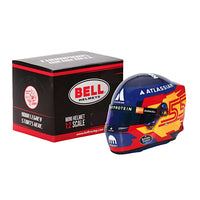 Thumbnail for Bell HP77 Carlos Sainz 1:2 Scale F1 Mini Helmet | Williams 2025 F1 Season