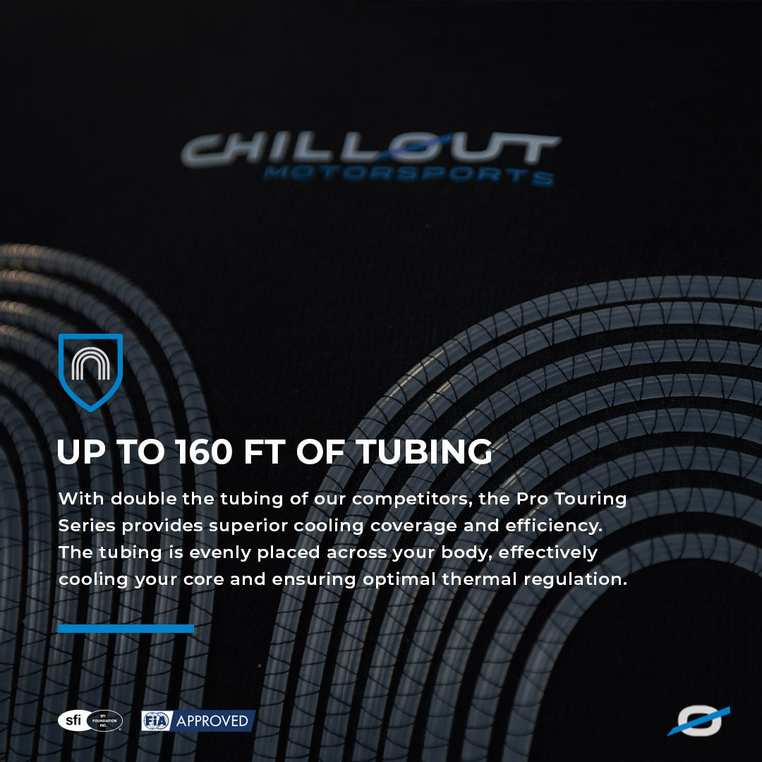 Chillout Pro Touring Cooling Shirt with 160 Feet of Tubing for Full Coverage-Image