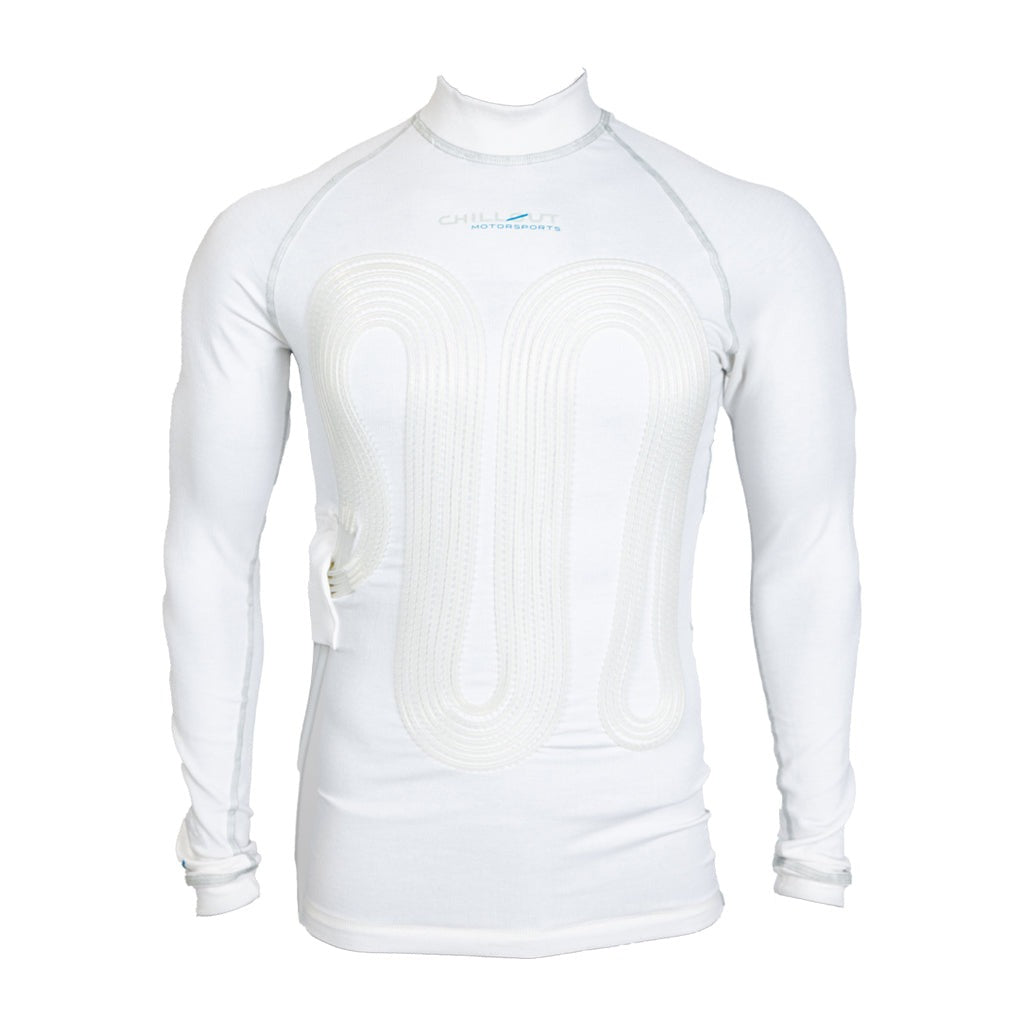 Chillout Systems Pro Touring Cooling Shirt White Front View-Image