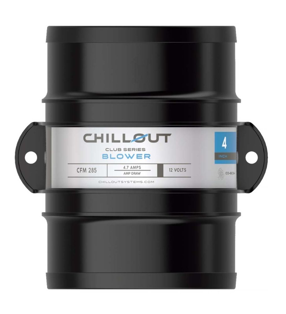 Chillout Systems 4" 285 CFM Blower - Competition Motorsport