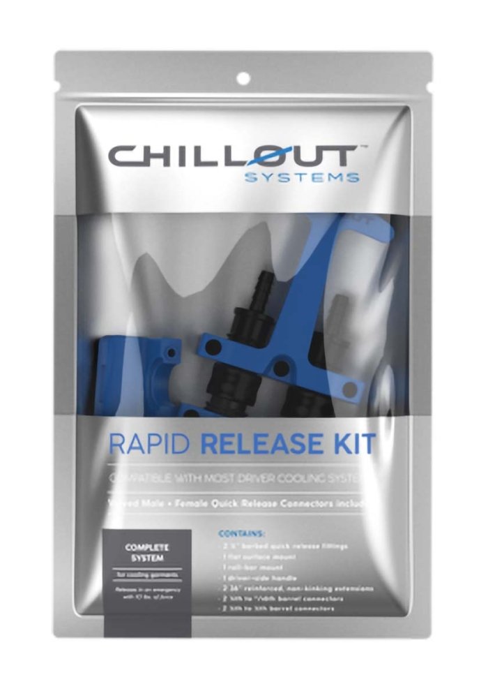 ChillOut Systems Rapid Release Kit for Cooling Shirt - Competition Motorsport