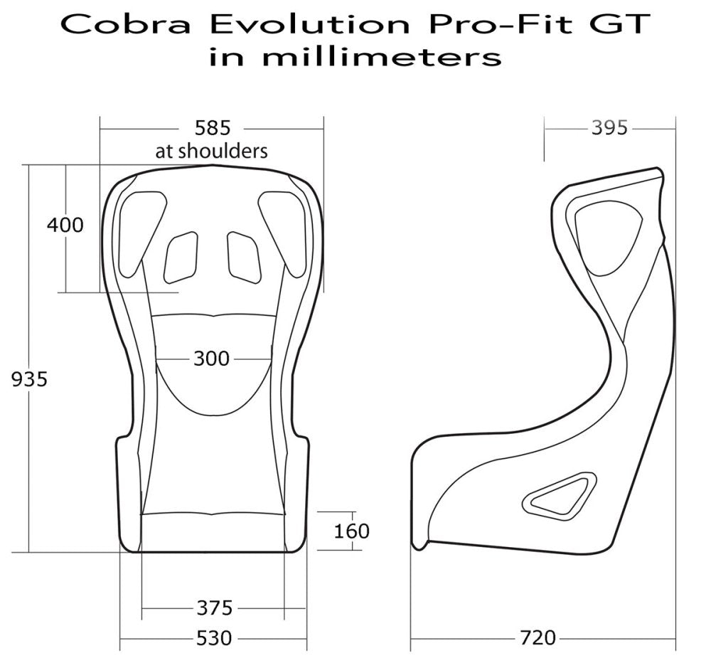 Cobra Evolution Pro-Fit Racing Seat - Competition Motorsport