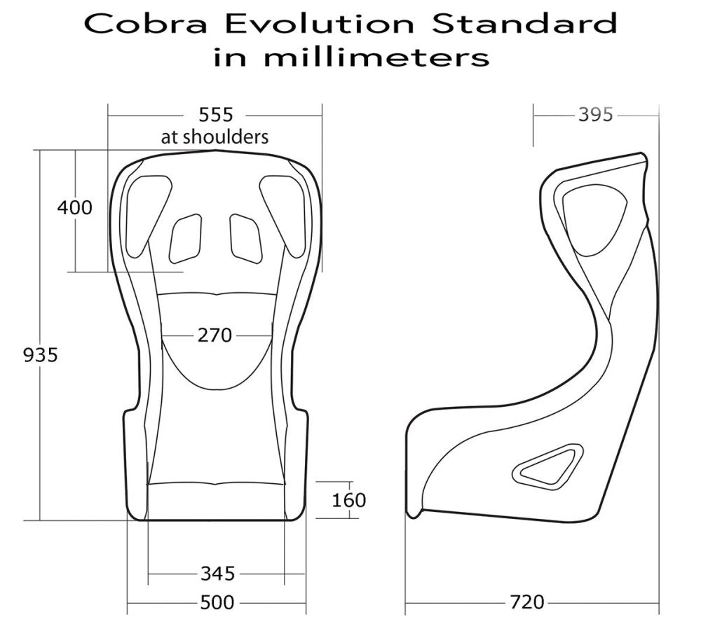 Cobra Evolution Pro-Fit Racing Seat - Competition Motorsport