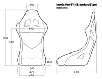 Thumbnail for Cobra Imola Pro-Fit Racing Seat - Competition Motorsport