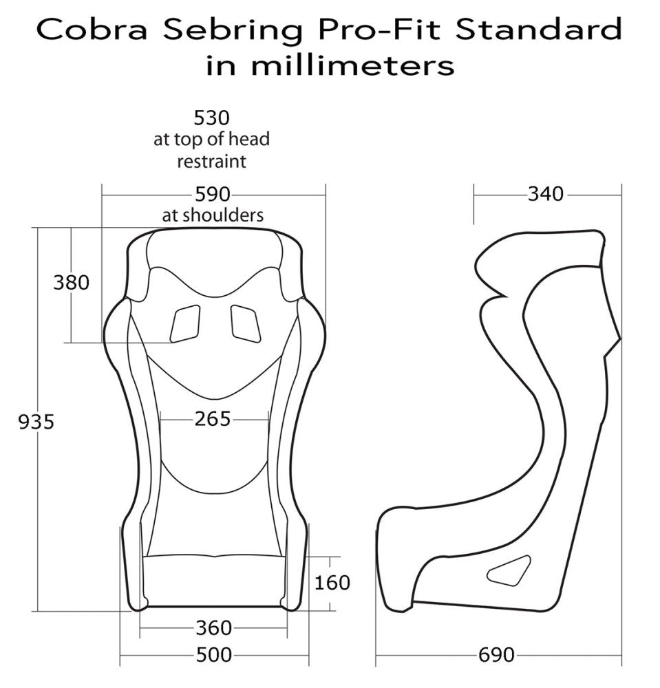 Cobra Sebring Pro-Fit Racing Seat - Competition Motorsport