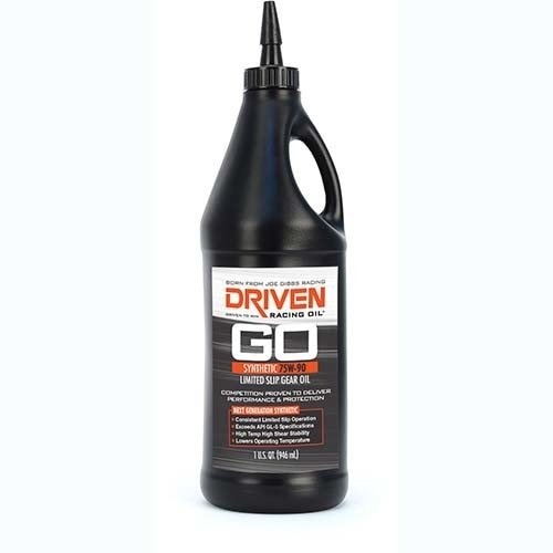 Driven "GO" Synthetic 75W-90 Limited Slip Gear Oil 1 Quart - Competition Motorsport