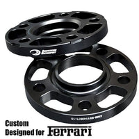 Thumbnail for Ferrari 7075-T6 Racing Wheel Spacers 5x114.3 (fits 14x1.5 Lug Bolts) - Competition Motorsport