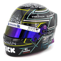 Thumbnail for Bell HP77 Guanyu Zhou 1:2 Scale F1 Mini Helmet | Kick Sauber 2024 Season