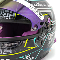 Thumbnail for Bell HP77 Guanyu Zhou 1:2 Scale F1 Mini Helmet | Kick Sauber 2024 Season