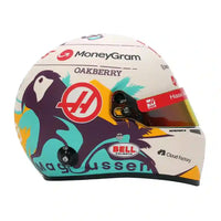 Thumbnail for Bell 1:2 scale Kevin Magnussen 2024 Haas F1 replica helmet display