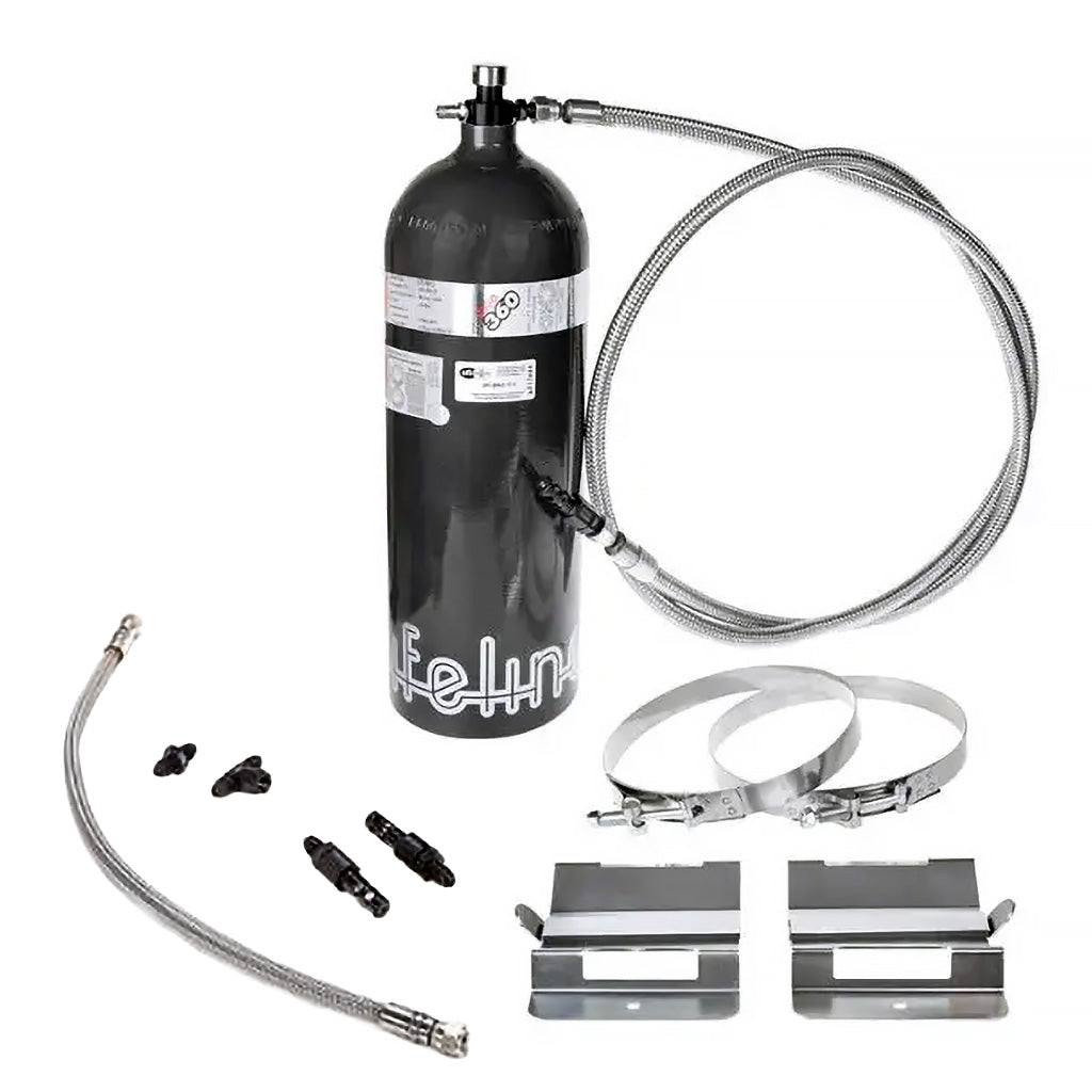 Complete Lifeline 10lbs automatic fire suppression kit with nozzles and fittings