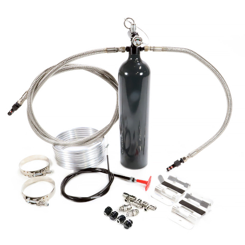 Lifeline SFI 17.1 Mechanical + Dual Automatic fire suppression system with braided lines and pull cable