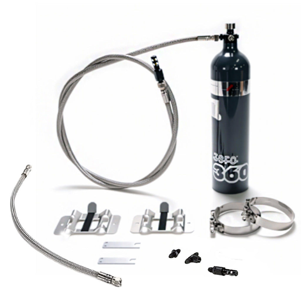 Dual automatic nozzle setup for Lifeline SFI 17.1 fire suppression system
