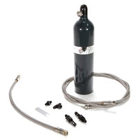 Thumbnail for Lifeline 5lbs SFI 17.1 automatic fire suppression cylinder with braided stainless lines and dual nozzles