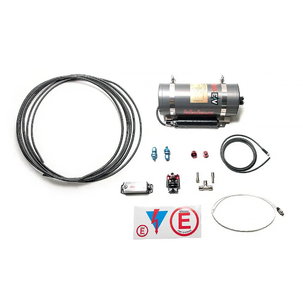 Lifeline Zero EV 1.7–3.13m³ FIA fire suppression system kit contents