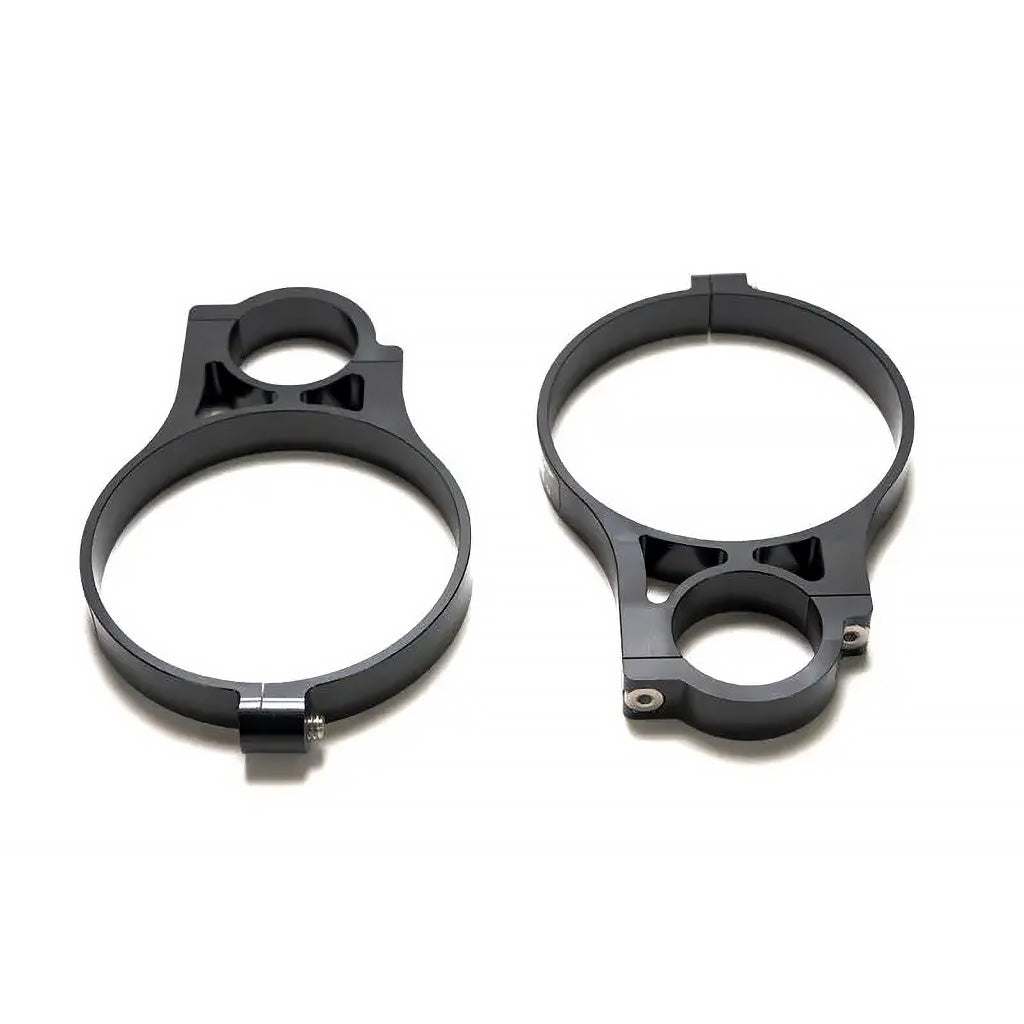 Lifeline offset cage clamp with angled alignment for Sprint Car installation