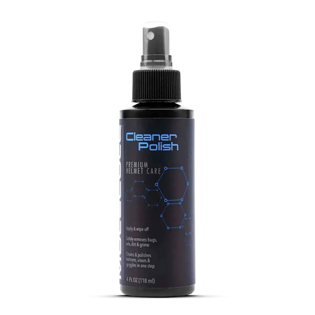 Black 4-oz. spray bottle of Molecule Cleaner Polish on a white background