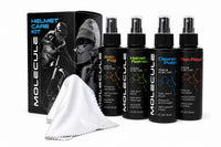Thumbnail for Molecule Helmet Care Kit with Anti-Fog, Helmet Refresh, Cleaner Polish, Rain Repel and microfiber cloth