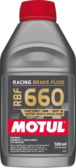 Motul RBF 660 Racing Brake Fluid (500 ml) - Competition Motorsport