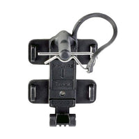 Thumbnail for MyLaps X2 racing transponder holder back with safety clip installed