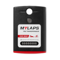 Thumbnail for MYLAPS TR2 Transponder with black and red design on a white background