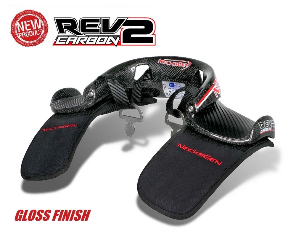 Necksgen REV 2 Carbon Head Restraints - Competition Motorsport