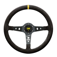 Thumbnail for OMP Corsica Superleggero Steering Wheel – 350mm Diameter Black Suede