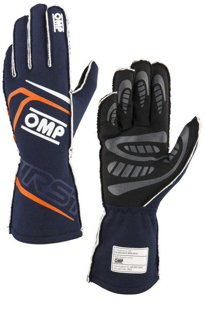 OMP First Nomex Gloves 2024 blue/orange image