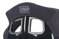 Thumbnail for Rear view of OMP HTE-R ART seat showing fiberglass shell and headrest-image