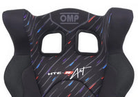 Thumbnail for OMP HTE-R ART racing seat upper head restraint and harness openings-image
