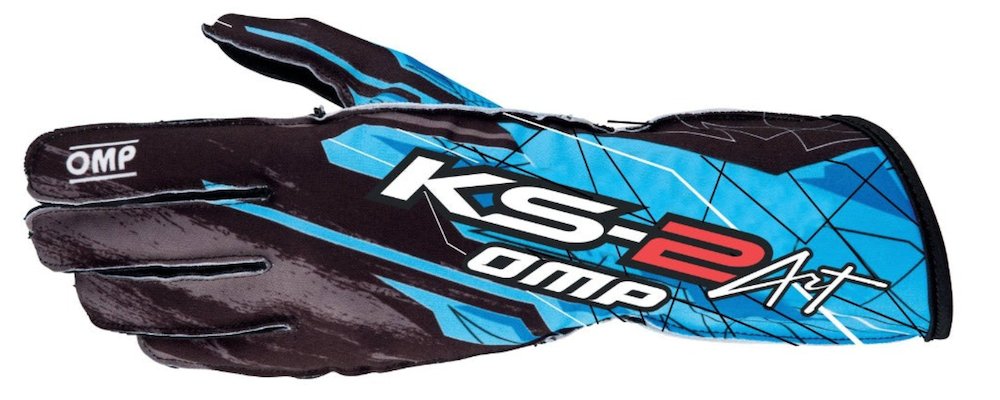 omp-ks-2-art-kart-racing-glove-Blue/black_image