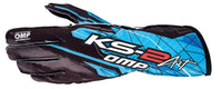 Thumbnail for omp-ks-2-art-kart-racing-glove-Blue/black_image