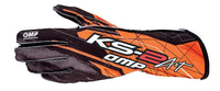 Thumbnail for omp-ks-2-art-kart-racing-glove-Orange/black_image