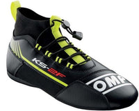 Thumbnail for omp-ks-2f-kart-racing-shoe-Black/Yellow_Image