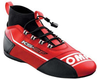 Thumbnail for omp-ks-2f-kart-racing-shoe-Red/Black_Image